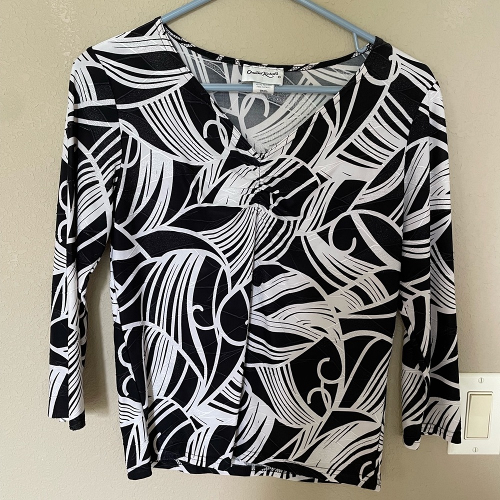 Quarter sleeve blouse